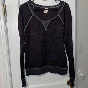 Mossimo L grey women’s long sleeve